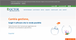 Desktop Screenshot of doctormanager.it